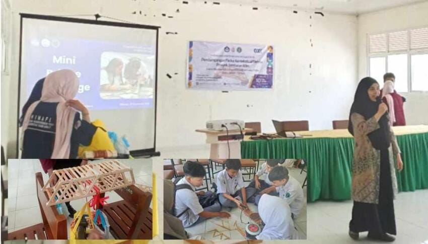 Mini Bridge Challenge Hadirkan Pembelajaran Fisika Kontekstual bagi Siswa SMKN 1 Rangas